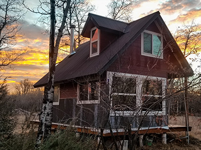 I designed and built my own office