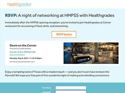 Example email campaign