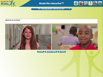 Example of Learn By Doing screen