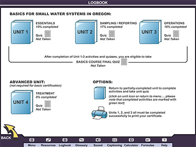 Example of automated logbook