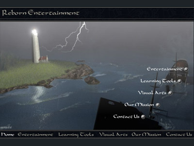 Example of page design